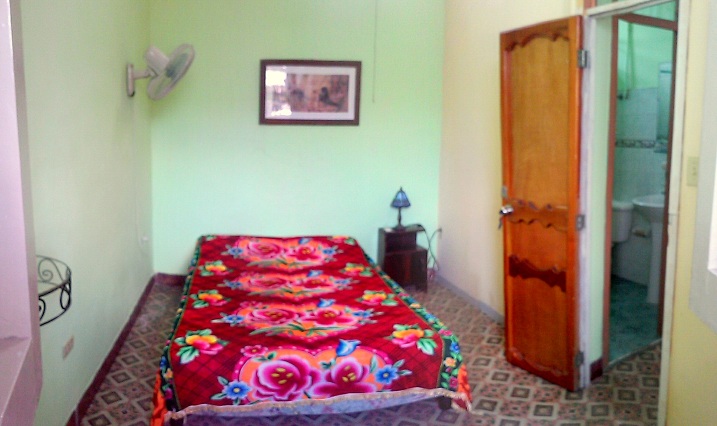 'Habitacion peque' Casas particulares are an alternative to hotels in Cuba.